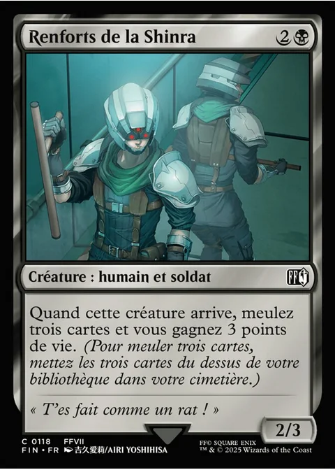 Renforts de la Shinra