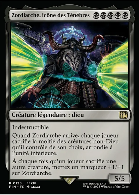 Zordiarche, icône des Ténèbres