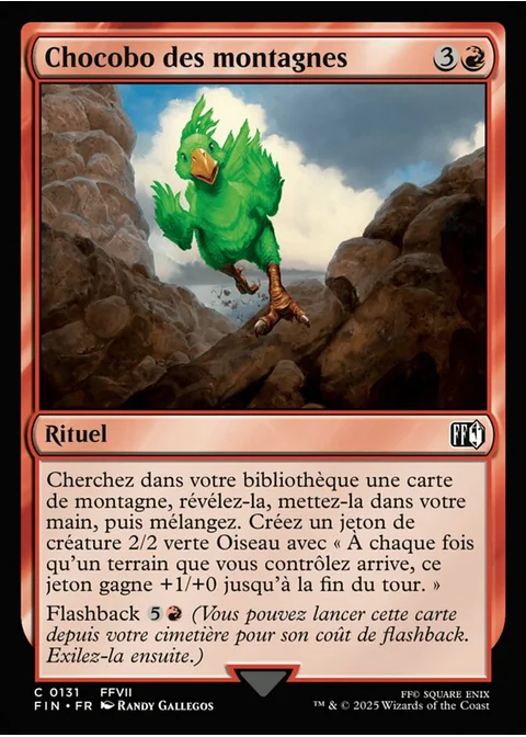 Chocobo des montagnes