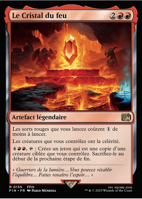 Le Cristal du feu