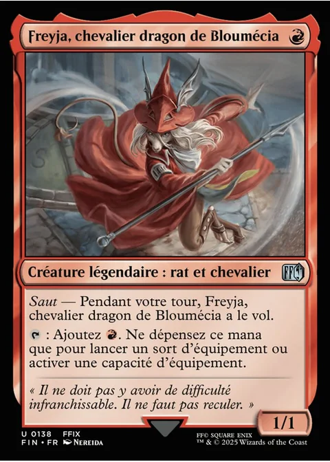 Freyja, chevalier dragon de Bloumécia