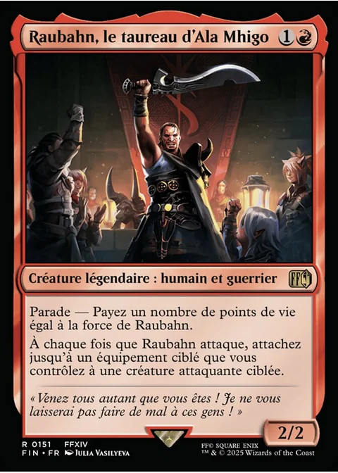 Raubahn, le taureau d'Ala Mhigo