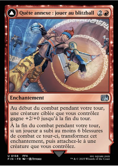 Quête annexe : jouer au blitzball