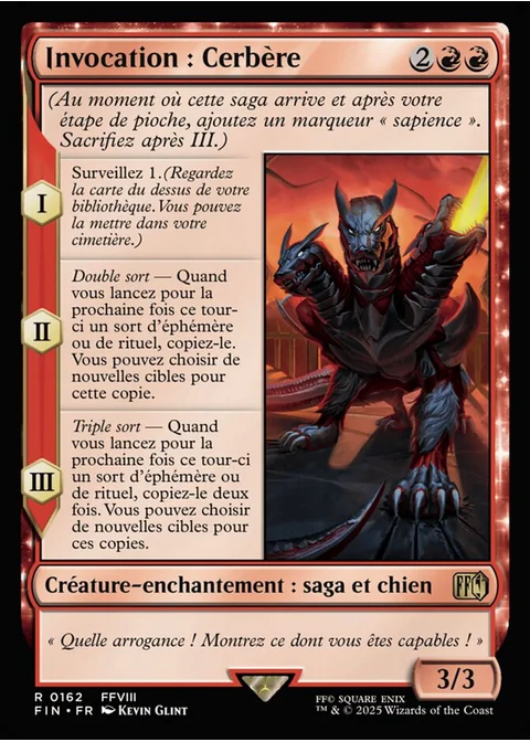 Invocation : Cerbère