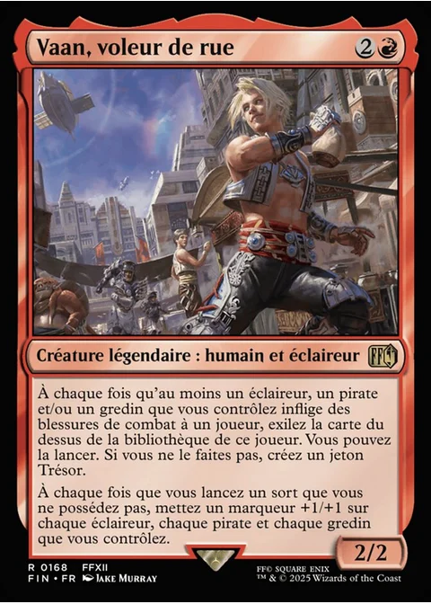 Vaan, voleur de rue
