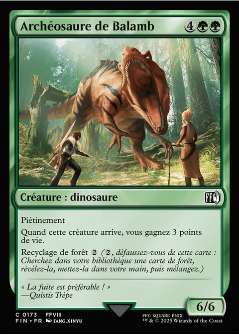 Archéosaure de Balamb