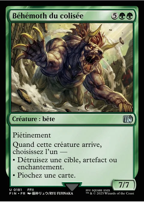 Béhémoth du colisée