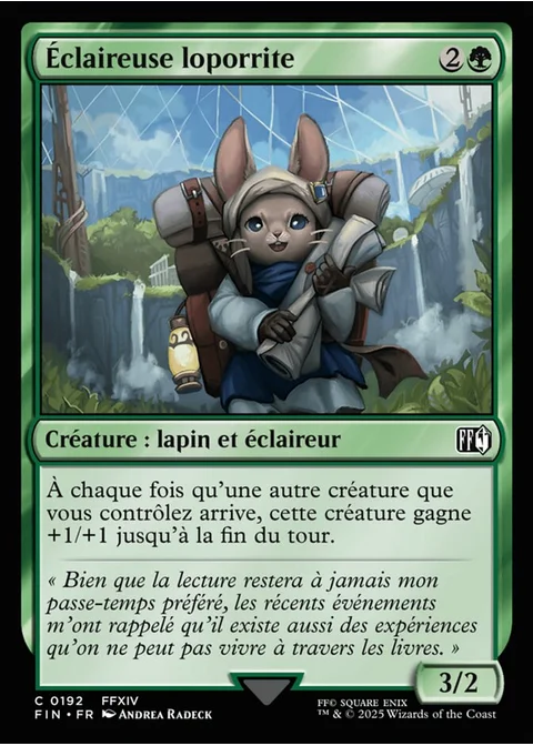 Éclaireuse loporrite