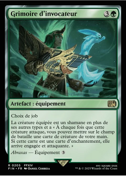 Grimoire d'invocateur