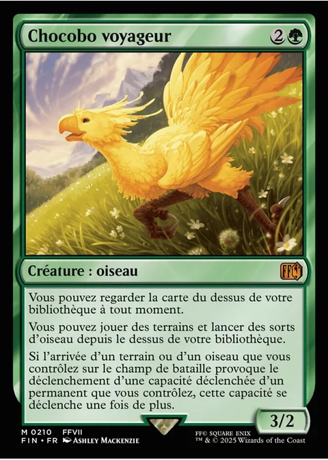 Chocobo voyageur
