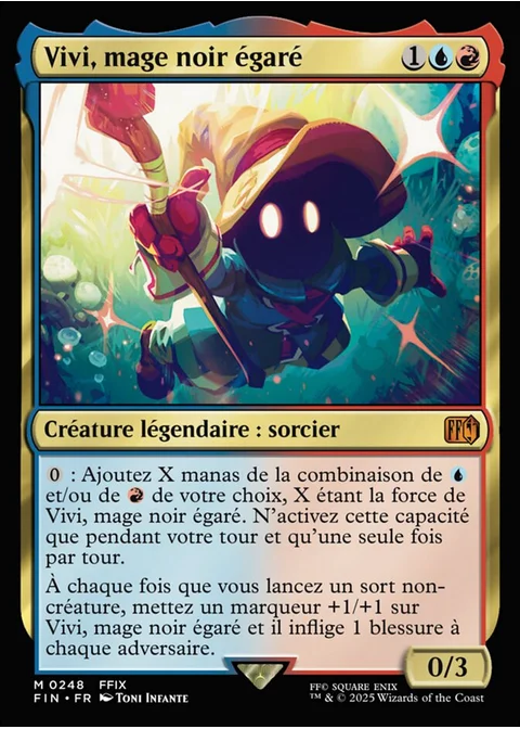 Vivi, mage noir égaré