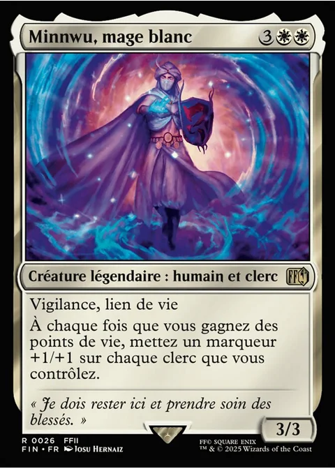 Minnwu, mage blanc