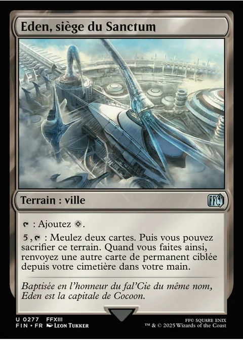 Eden, siège du Sanctum