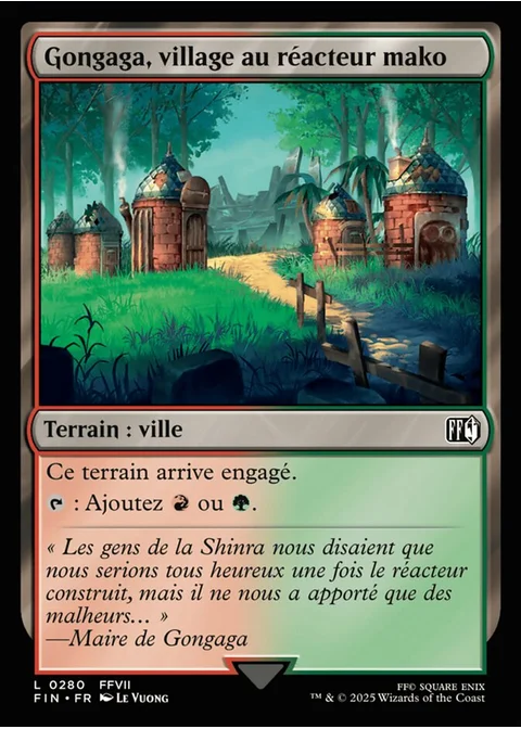 Gongaga, village au réacteur mako