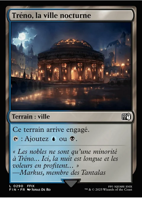 Tréno, la ville nocturne