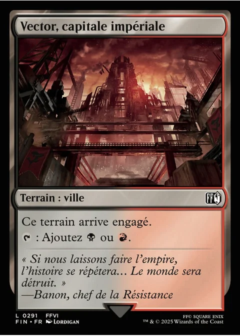 Vector, capitale impériale