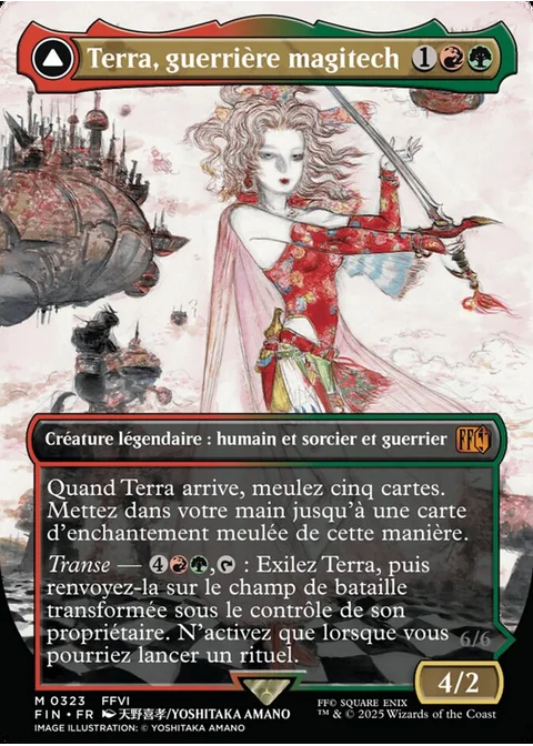 Terra, guerrière magitech