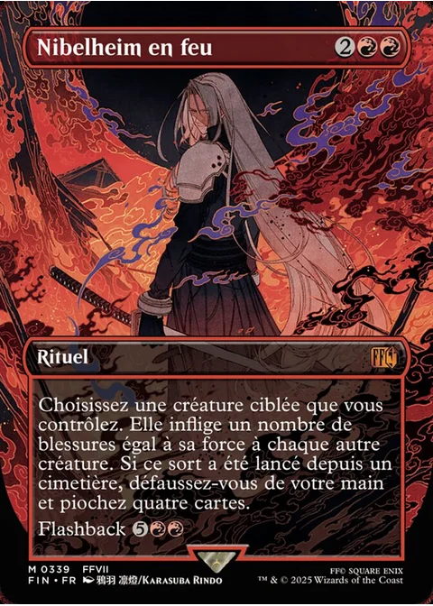 Nibelheim en feu