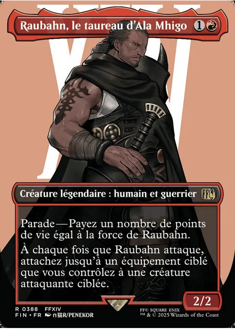 Raubahn, le taureau d'Ala Mhigo