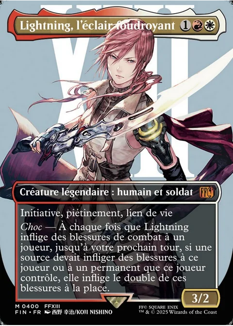 Lightning, l'éclair foudroyant