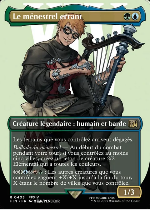 Le ménestrel errant