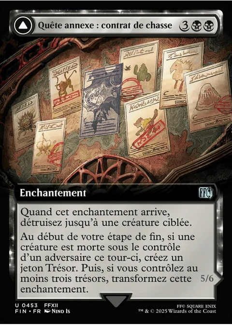 Quête annexe : contrat de chasse