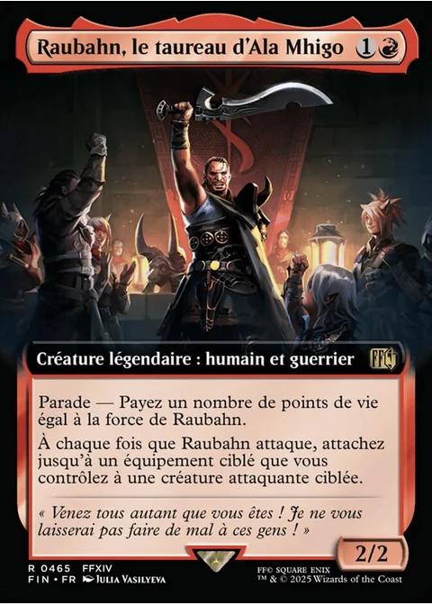 Raubahn, le taureau d'Ala Mhigo