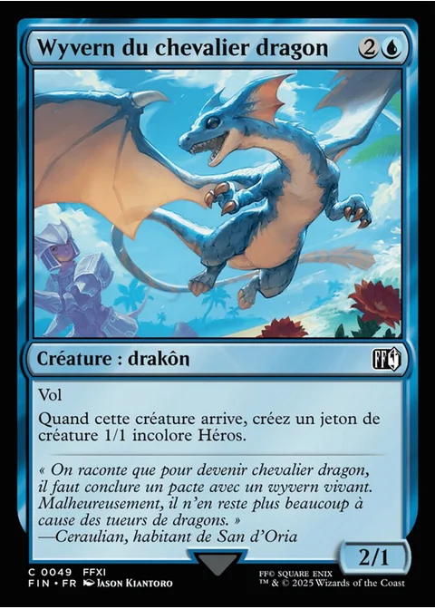 Wyvern du chevalier dragon