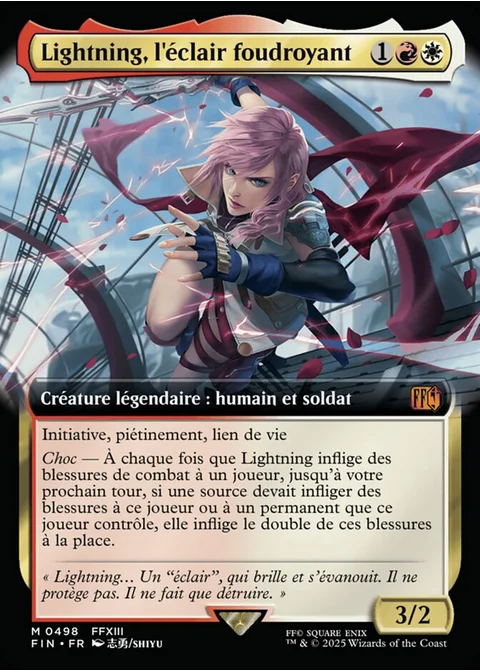 Lightning, l'éclair foudroyant
