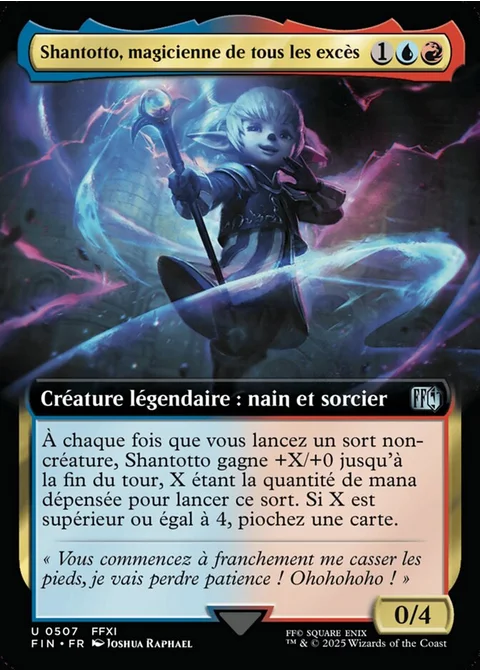 Shantotto, magicienne de tous les excès