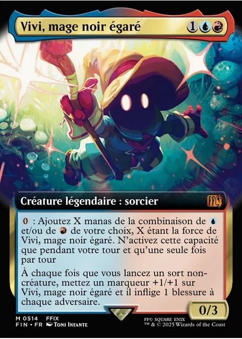 Vivi, mage noir égaré
