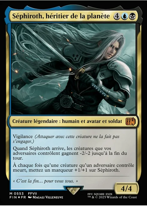 Séphiroth, héritier de la planète