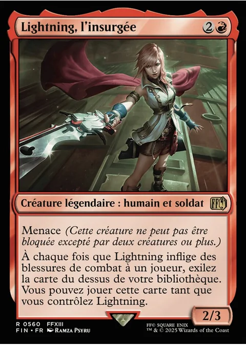 Lightning, sergente de la sécurité