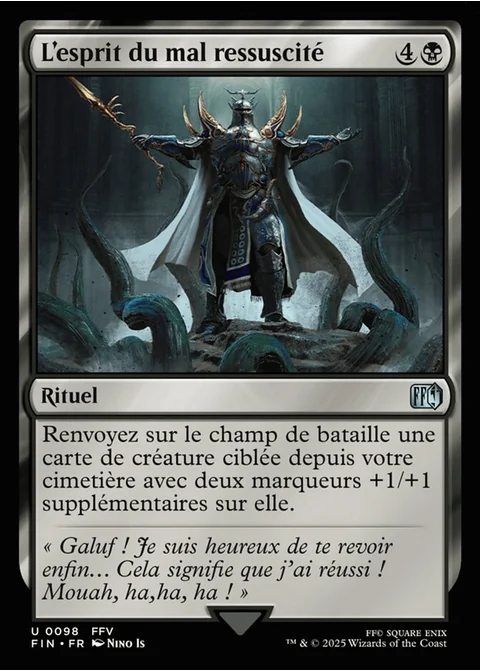 L'esprit du mal ressuscité