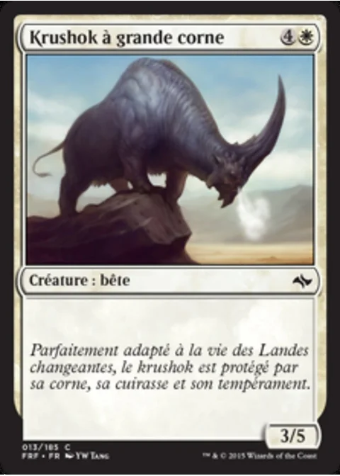 Krushok à grande corne