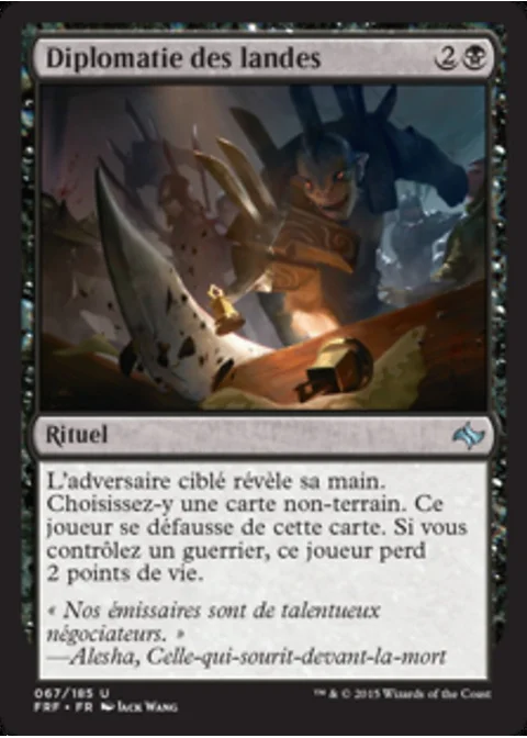 Diplomatie des landes