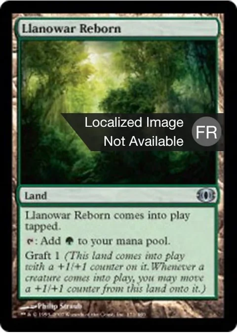 Llanowar revenue à la vie