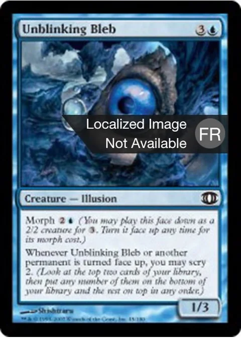 Phlyctène au regard fixe