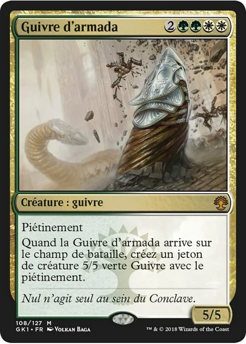 Guivre d'armada