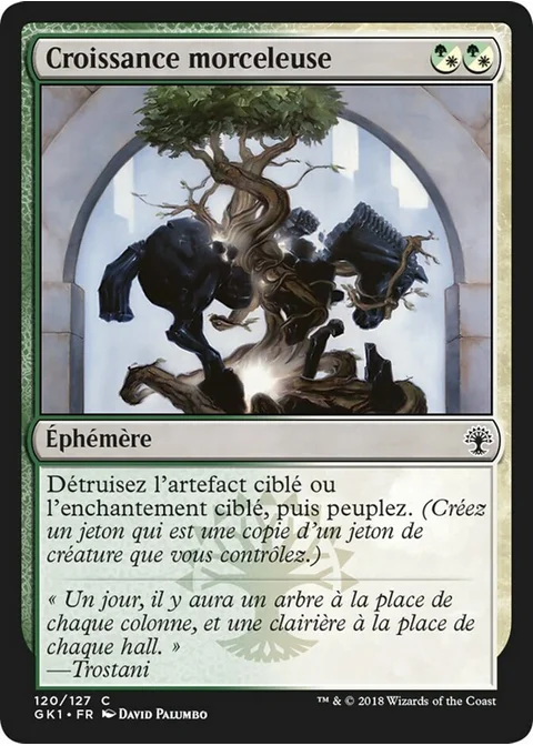 Croissance morceleuse