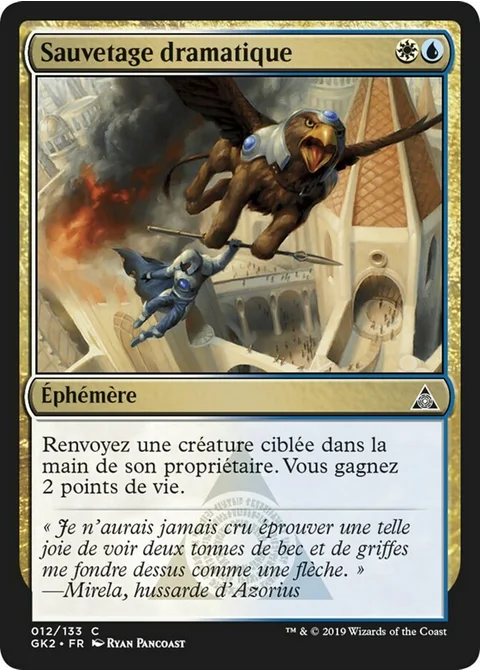 Sauvetage dramatique