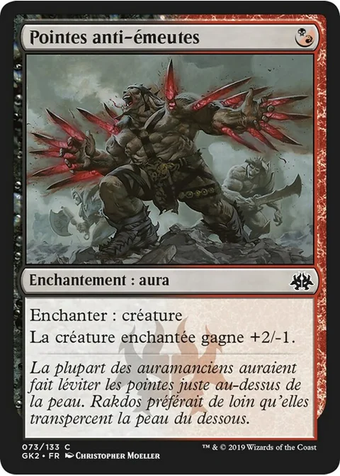 Pointes anti-émeutes