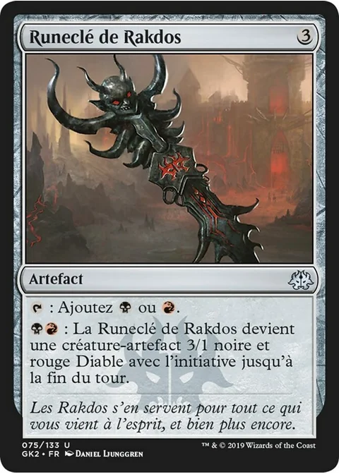 Runeclé de Rakdos