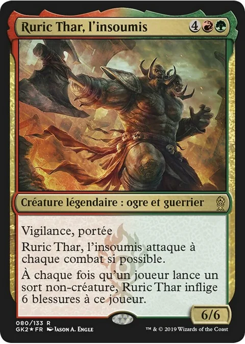 Ruric Thar, l'insoumis