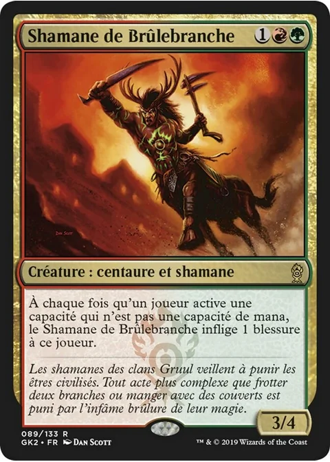 Shamane de Brûlebranche