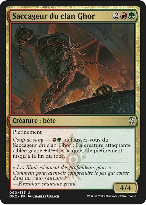 Saccageur du clan Ghor