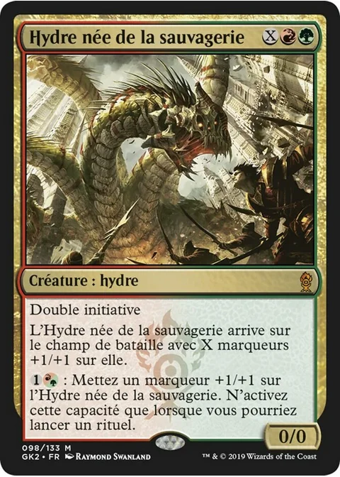 Hydre née de la sauvagerie