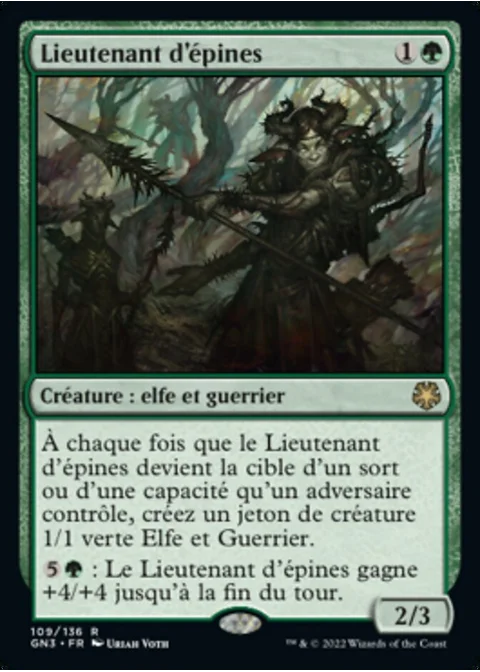 Lieutenant d'épines