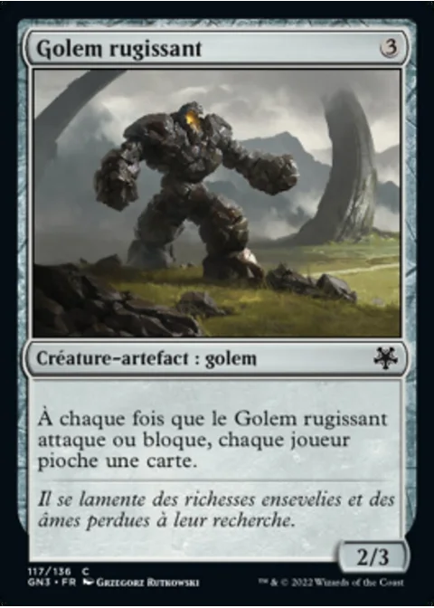 Golem rugissant