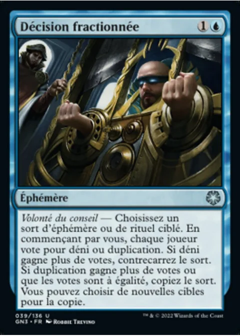 Décision fractionnée